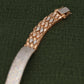 Rose Gold Diamond Bracelet with Secure Clasp