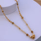 Gold Pearl Necklace - Bridal & Festive Jewelry