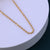 Gold Tulsi Mala with Gold-Toned Beads
