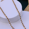 Gold Tulsi Mala with Gold-Toned Beads
