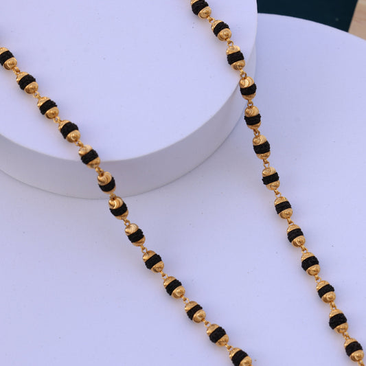 Gold Rudraksha Mala