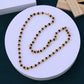 Gold Rudraksha Mala