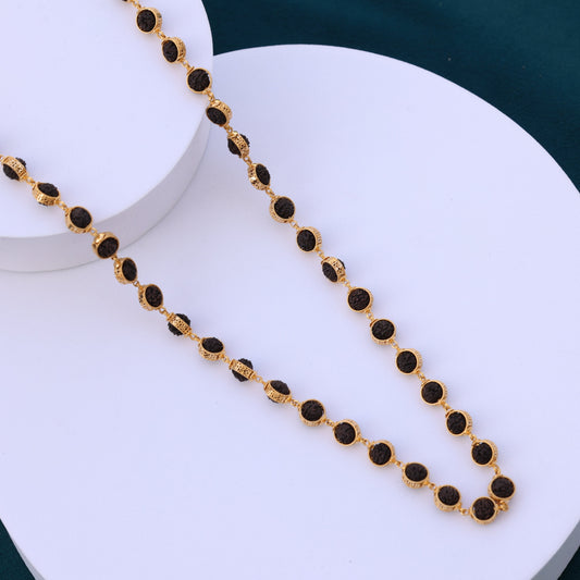 Rudraksha Gold Mala