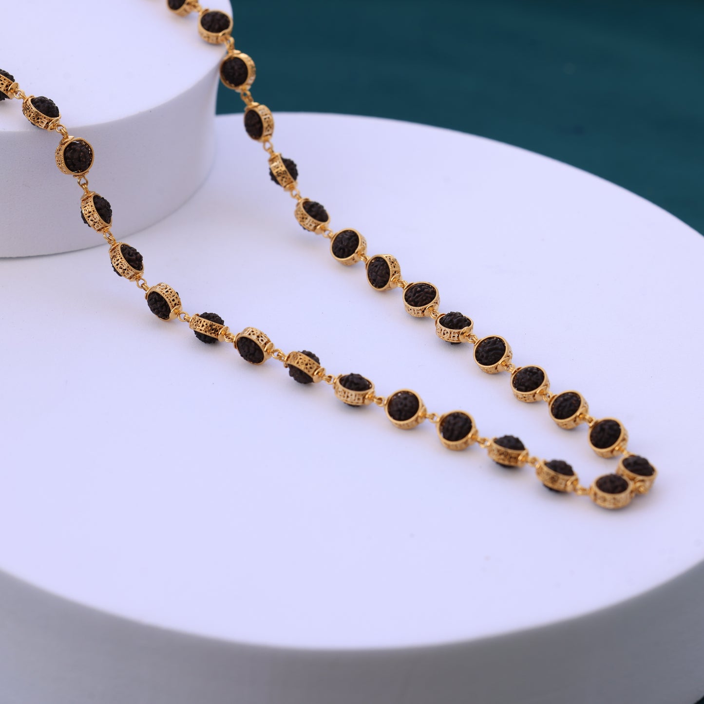 Rudraksha Gold Mala