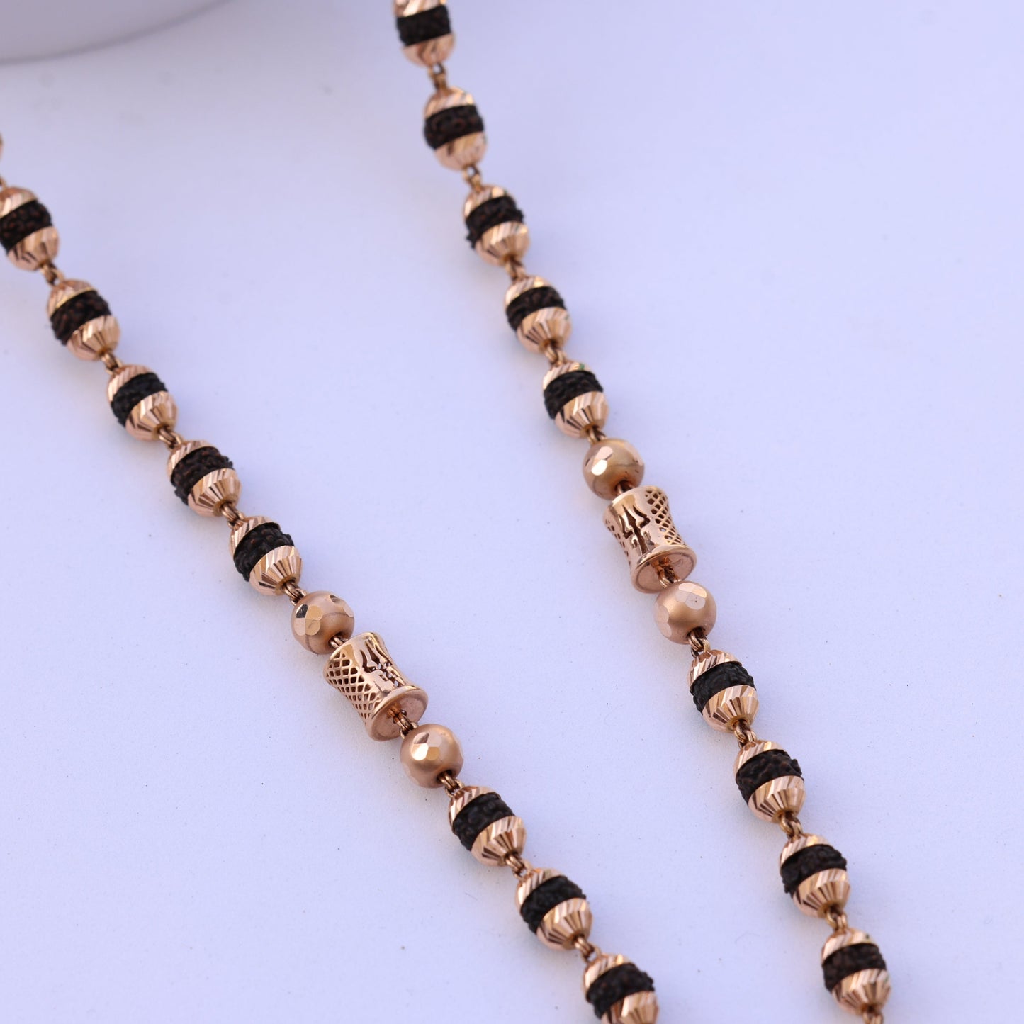 Gold Rudraksha mala