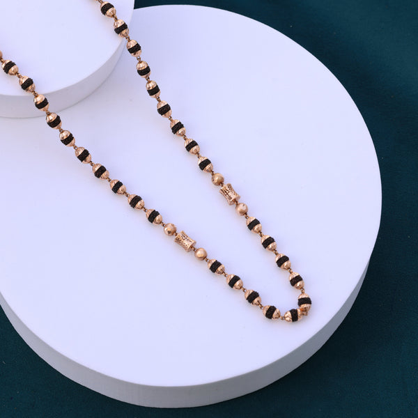 Gold Rudraksha mala