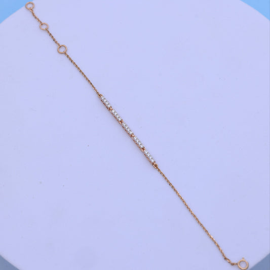 Elegant Lab Grown Diamond Bracelet