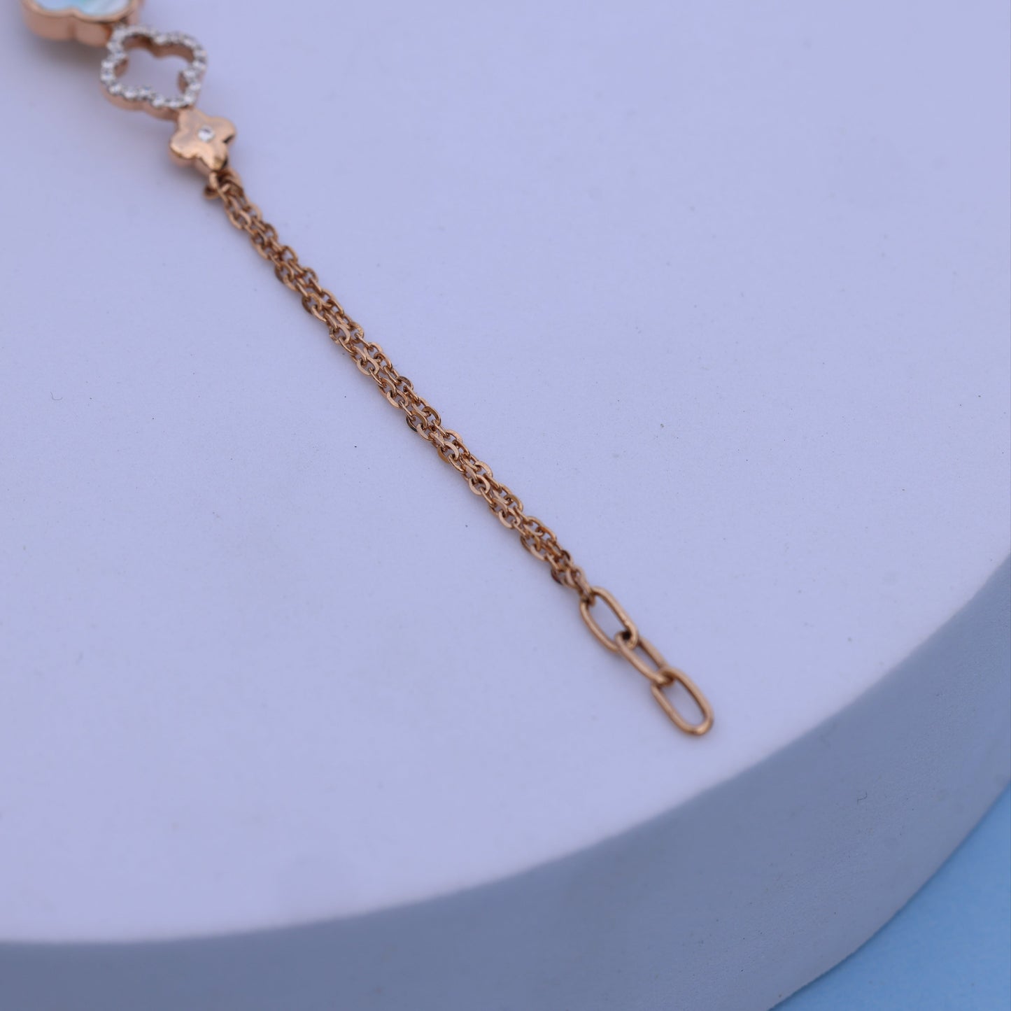 Evil Eye Bracelet with American Diamonds