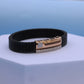 Stylish Gold Men's Bracelet with American Diamonds