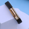 Stylish Gold Men's Bracelet with American Diamonds