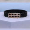 Stylish Gold Men's Bracelet with American Diamonds