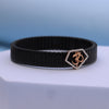Stylish Men Bracelet with american diamond