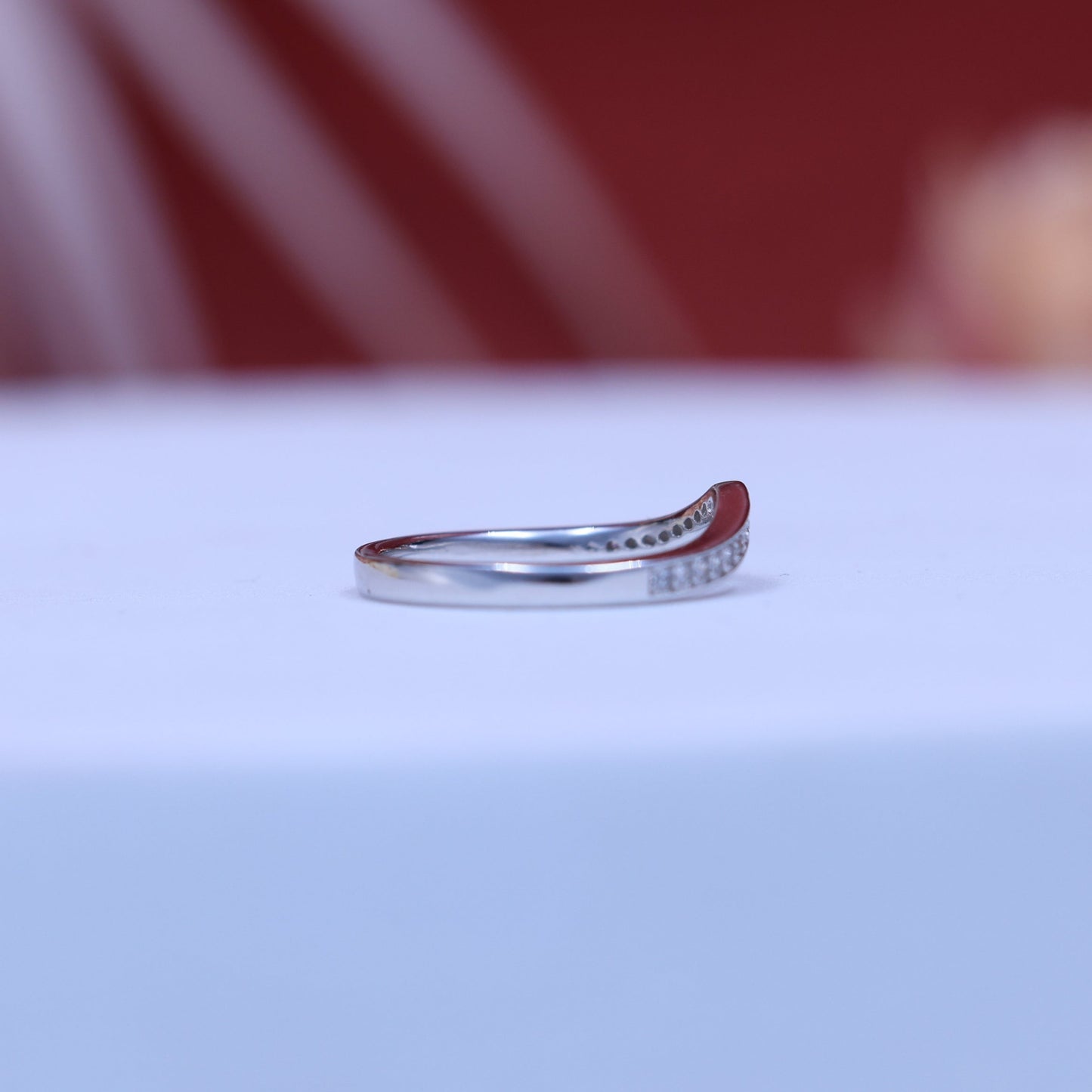 925 Sterling Silver Women Ring - Moissanite / Lab-Grown Diamond Ring