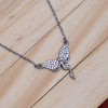 92.5 Sterling Silver Chain Necklace with Moissanite Diamond