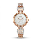 Luxury Raga Gold Women’s Watch with American Diamonds – Elegant Designer Timepiece by Nakrani Gold