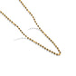 Gold Tulsi Mala with Gold-Toned Beads