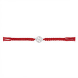 Silver Swastik Rakhi for Brother