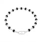 Silver Rudraksha Bracelet for Men