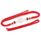 Elegant Shree Broach Silver Rudraksha Rakhi for Brother
