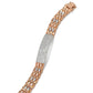 Rose Gold Diamond Bracelet with Secure Clasp
