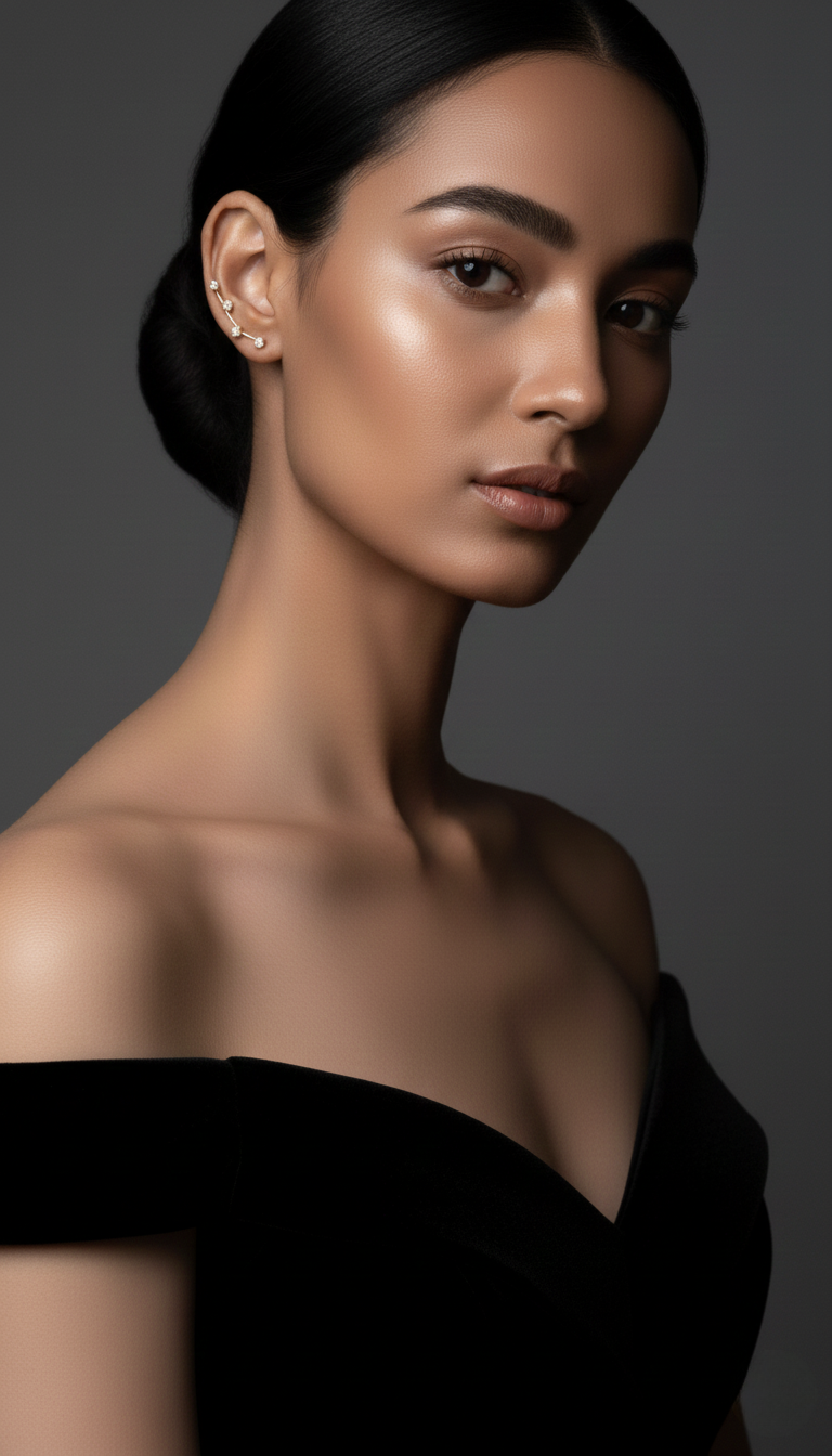 Floral Branch Earrings - Minimal Luxury