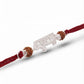 Krishna Silver Rakhi with Traditional Rudraksha Beads