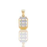 Gold men’s pendant