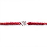 Om Silver Rakhi for Brother