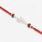 Elegant Silver Shiv Trishul & Rudraksha Rakhi for Brother | Festival Gift