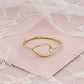 18KT Yellow Gold Moissanite Designer Ring - BIS Hallmarked Nakrani Gold