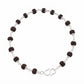 Silver Rudraksha Bracelet for Men