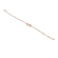 Infinity Rose Gold Bracelet with Lab-Grown Diamonds – Ethical Elegance Redefined