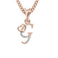 G Initial Alphabet Diamond Pendant - Diamond Jewellery