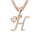 H Initial Alphabet Diamond Pendant - Diamond Jewellery
