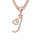 J Initial Alphabet Diamond Pendant - Diamond Jewellery