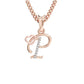P Initial Alphabet Diamond Pendant - Diamond Jewellery