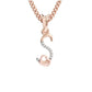 S Initial Alphabet Diamond Pendant - Diamond Jewellery