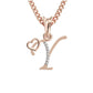 Y Initial Alphabet Diamond Pendant - Diamond Jewellery