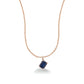 Elegant Chain with Rectangular Pendant