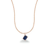 Elegant Chain with Rectangular Pendant