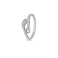 Premium 925 Sterling Silver American Diamond Promise Ring for Women