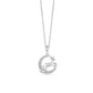 Silver Reindeer Pendant Necklace for Women
