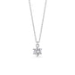 Solitaire Pendant Necklace with Round Cut American Diamond