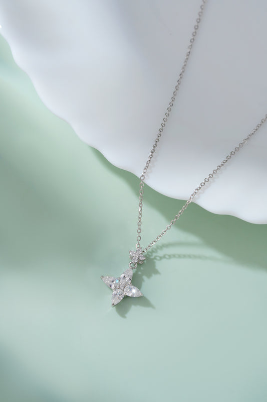 Silver Star Pendant Chain for Women