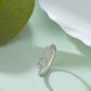 925 Sterling Silver Infinity Ring Women American Diamond CZ Band Promise Gift New