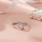 925 Sterling Silver American Diamond Ring Women’s Wedding Engagement Band