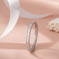 925 Sterling Silver Ring Women American Diamond Baguette Eternity Band