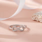 925 Sterling Silver Infinity Ring Women American Diamond CZ Band Promise Gift New