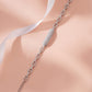 925 Sterling Silver Bracelet for Women American Diamond CZ Link Chain Gift Boxed