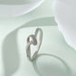 925 Sterling Silver Ring for Women American Diamond CZ Loop Infinity Band Gift